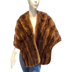 Vintage mink Cape